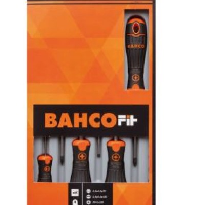 *Bahco B219.026 Phillips; Pozidriv; Slotted Screwdriver Set, 6-Piece