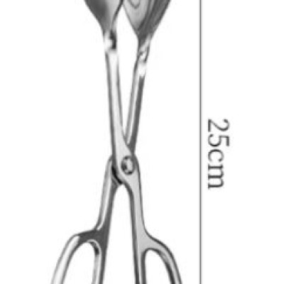 serving tong for beef 10"