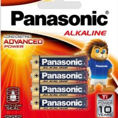 Battery : Panasonic Battery - AAA - 4 pcs packet