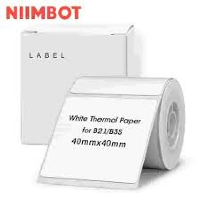 NIIMBOT B21 B1 B3S White Thermal Label Paper