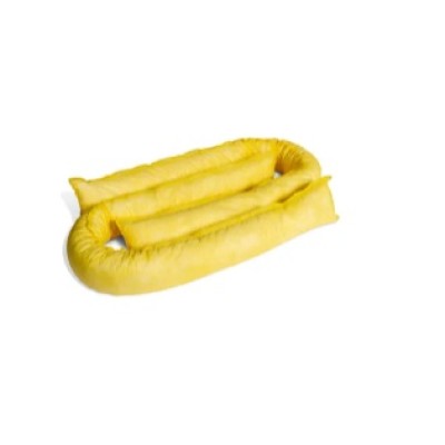 Chemical absorbent socks