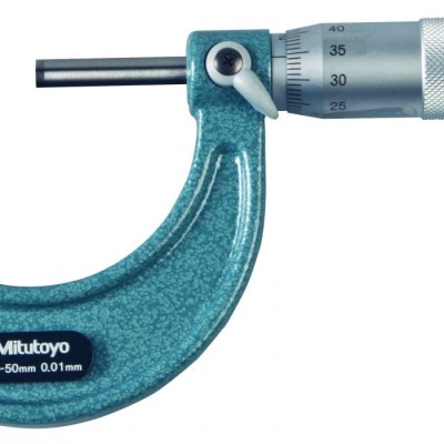 Mitutoyo 103-138 External Micrometer, Range 25 mm 50 mm