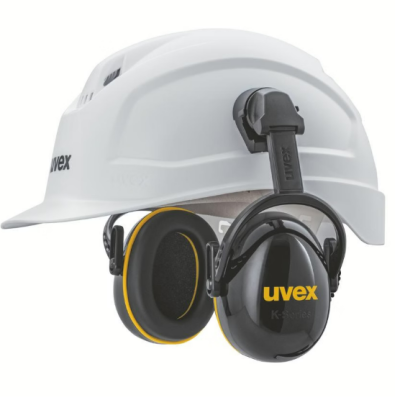 UVEX K20H Helmet mounted earmuffs