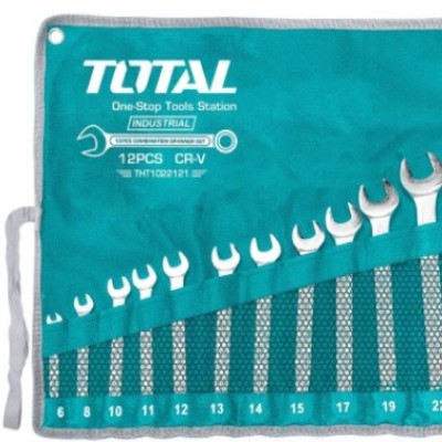 TOTAL THT1022121 12 Pcs Combination Spanner