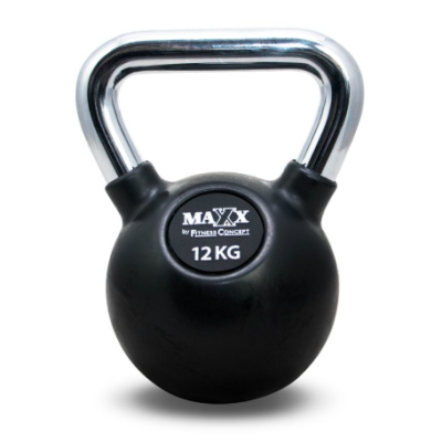 MAXX Rubberized 12KG Kettlebell