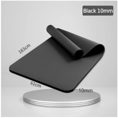 NBR TPE Yoga Mat 183CM X 61CM X 10MM
