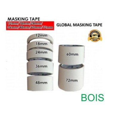 Global Masking Tape 48mmx18y 6's