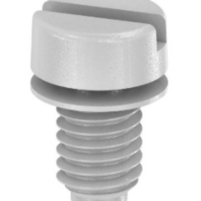 Weidmuller KISC M3X5 Clamping Yoke, Mounting screw, Steel