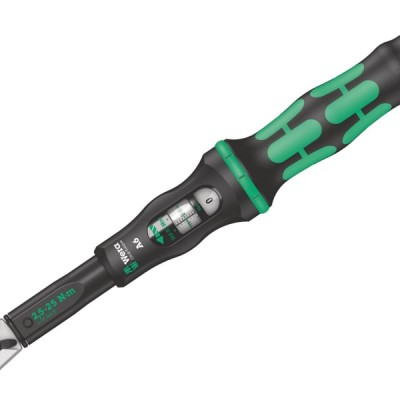 *Wera 075605 1 4 in Hex Drive A6 Click Torque Wrench 2.5-25Nm