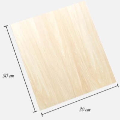 Wood Laser Cut Plate -30cm x 30cm per piece