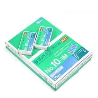 MAX NO10-1M STAPLES (BOX)