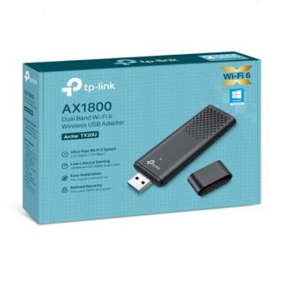 TP-Link Archer TX20U Nano AX1800 Wi-Fi 6 USB Adapter