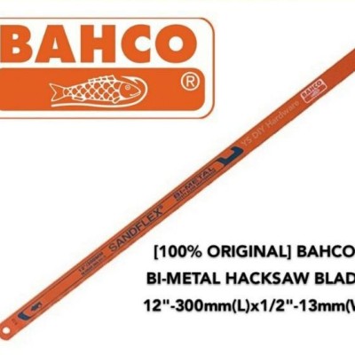 BAHCO BI-METAL HACKSAW BLADE 12""-300MM(L) X 1   2""-13MM(W) 32T