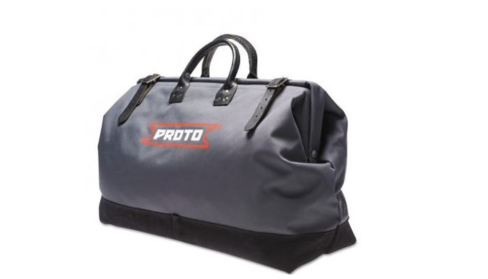 Proto H      /      DUTY Canvas Tool Bag With Leather Bottom 20" X 15" H 95322