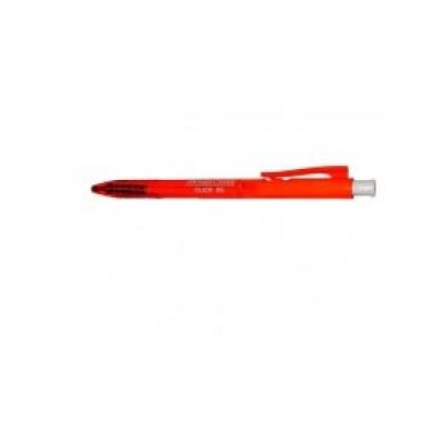 PEN- FABER CASTELL 1425 CLICK X5 RED BALL PEN