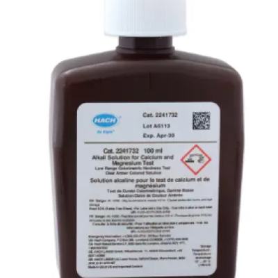 HACH 2241732 Alkali Solution for Calcium and Magnesium, 100 mL MDB