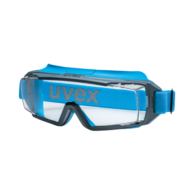 Uvex 9142103 Super OTG Guard CB Safety Goggles Clear Lens (DOSH Certified)