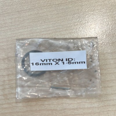 *VITON O-RING 16mm I.D 1.5mm WT [10 Pcs]