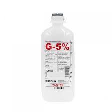 5% Dextrose in Water Intravenous Infusion 500ml