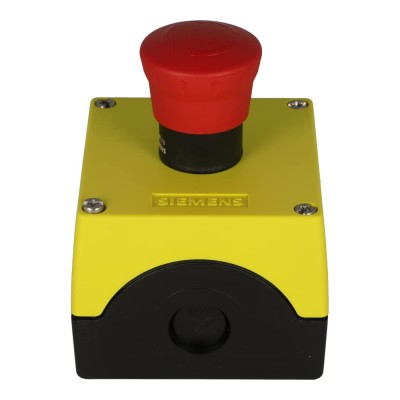 *Siemens 3SU1 Series Red, Yellow Emergency Stop Push Button