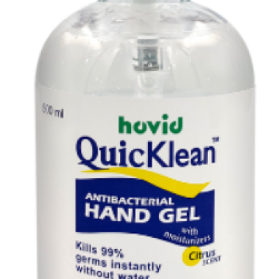 *Hovid Quicklean Antibacterial Hand gel 500ml
