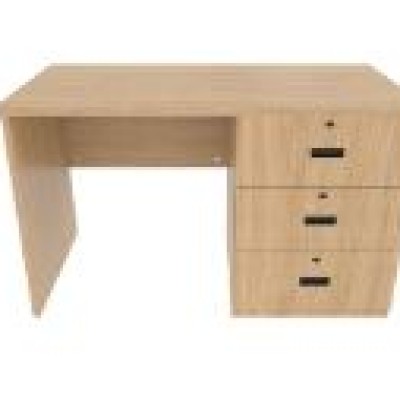 SANYON Marine Writing Desk, Wooden Laminate Desk With Drawers For Writing, SYWT-108