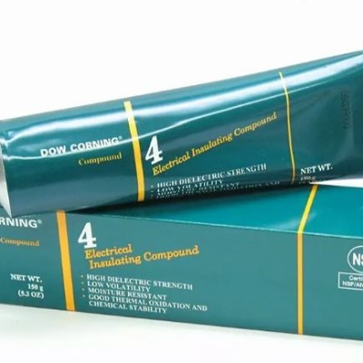 MOLYKOTE 4 DOW CORNING 4 ELECTRICAL INSULATING COMPOUND 150G BY DUPONT HIGH DIELECTRIC STRENGTH MOISTURE PROOF SILICONE GREASE