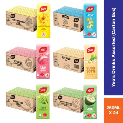 YEO'S Asian Drink (250ml x24)