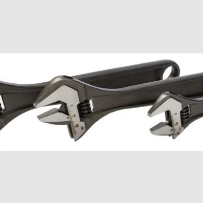 Bahco Adjustable Spanner, 30mm Jaw Capacity, Metal Handle