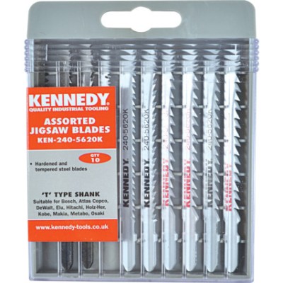 *Kennedy 10pc Assorted Jigsaw Blade Set - KEN2405620K