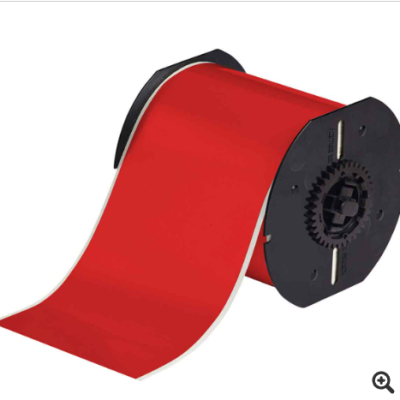 Permanent Adhesive Vinyl Label Tape for B30 Red Size 2