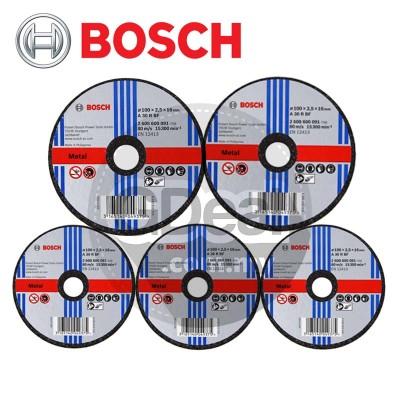 *Bosch 4 in Metal Cutting Disc [10s] - Steel (100mm x 2.5mm x 16mm)