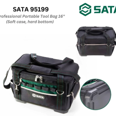 SATA 95199 Professional Portable Tool Bag 16"