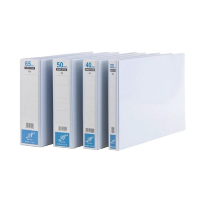 EAST-FILE A3 2D PVC WHITE RING FILE 65mm