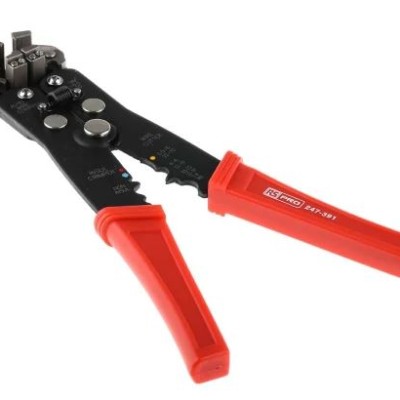 RS PRO Insulated Insulated Wire Stripper, 0.13 mm - 6.0 mm mm, 205mm Overall