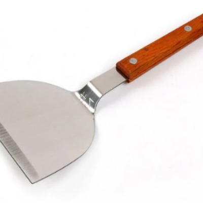 *Stainless Steel Wooden Handle Steak Shovel