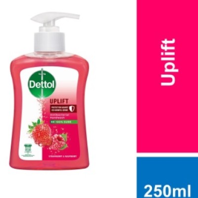 DETTOL ANTIBACTERIAL HAND WASH 250ML, UPLIFT, C