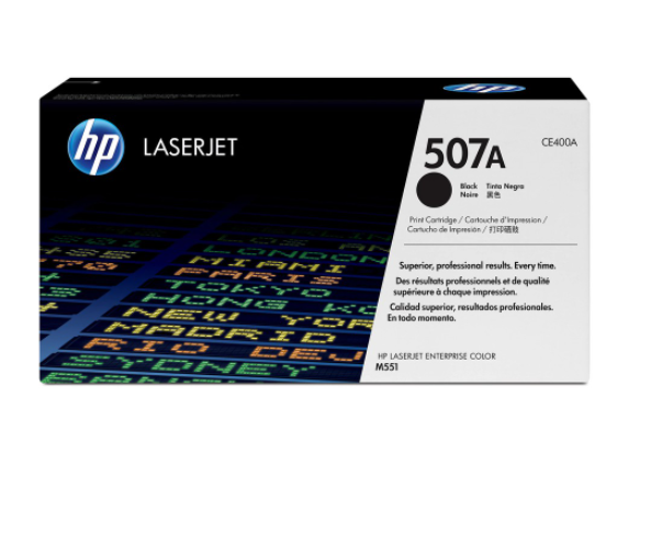 HP 507A Black Original LaserJet Toner Cartridge