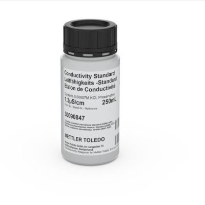 Mettler-T 30090847 Conductivity standard 1.3 us cm (single-use), 250 mL
