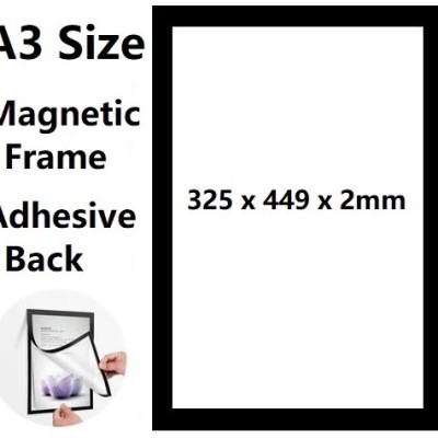 A3 Size Magnetic Display Board Frame Photo Poster Certificate Frame Holder