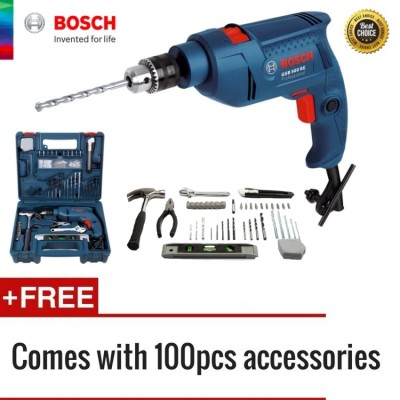 BOSCH GSB 500Re Professional Impact Drill Kit Set - 06011A01L0