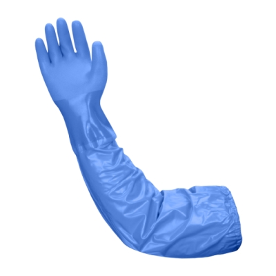 *SHOWA 690 Entire Arm Chemical Resistance PVC Gloves ( Size L )