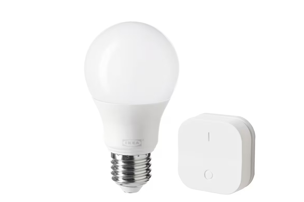 TRÅDFRI Dimmer kit, smart wireless dimmable      /      warm white, E27