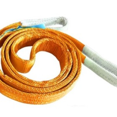 SLING,WEBBING,FLAT,12m,10t,Orange c w Tag + certificate of conformance