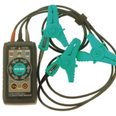 Kyoritsu 8035 Phase Rotation Tester 45 Hz, 66 Hz Max, 1000V ac Max, KEW8035