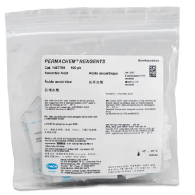 HACH 1457799 Ascorbic Acid Powder Pillows, pk 100