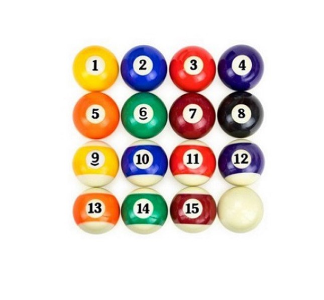 CM1 Standard American Pool Ball (Individual)