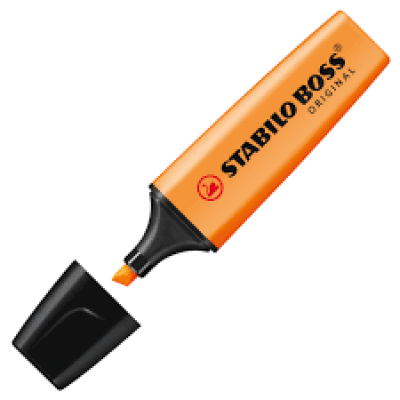 STABILO BOSS HIGHLIGHTER (ORANGE)