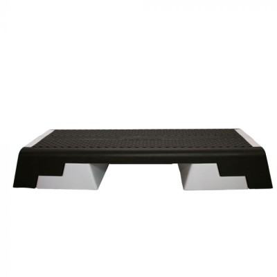 *FITNESS CONCEPT ADJUSTABLE AEROBIC STEP - Grey and Black
