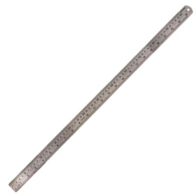 STEEL RULER 24IN 60CM